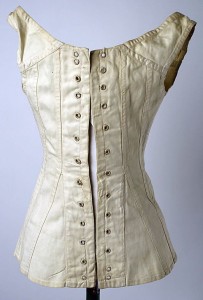 Back view, 1811 corset, Met Museum