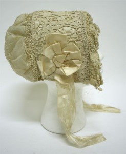 side view, 1806 bonnet