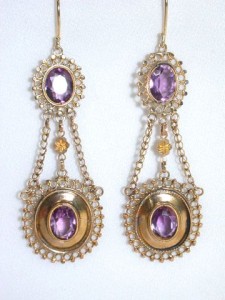 Earrings "The Three Graces" 1810