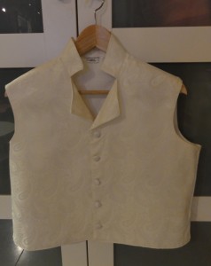 Ivory paisley waistcoat, final